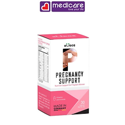 Viên Uống KUDOS Pregnancy Support Bổ Sung Vitamin và Khoáng Chất Cho Phụ Nữ Mang Thai 30 viên