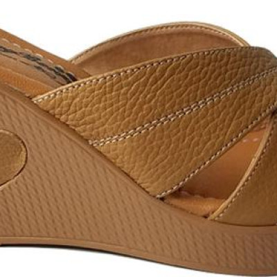 Dép Nữ Đế Xuồng BIGGBEN Da Bò Thật DX21