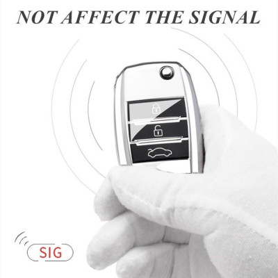 Bao chìa khóa bằng TPU, ốp chìa khóa, móc khóa ô tô dùng riêng cho xe Kia Soluto, Rio, Morning, Optima, Carens, sorento