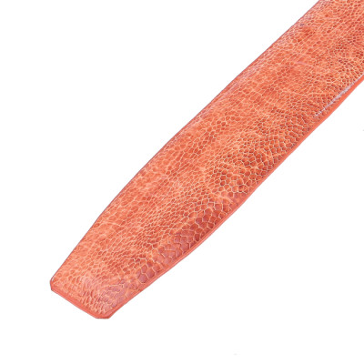 HP4429-30-31-32 - Thắt lưng nam da đà điểu Huy Hoàng trơn 4P đầu kim màu đen, nâu đất, nâu đỏ, vàng