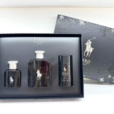 Bộ Nước Hoa Nam Ralph Lauren Polo Black Gift Set