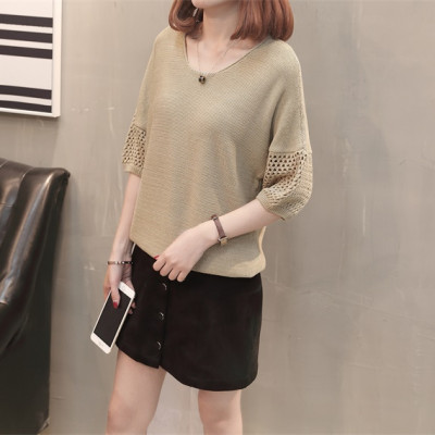 Áo len nữ tay lỡ cách điệu Haint Boutique AL17