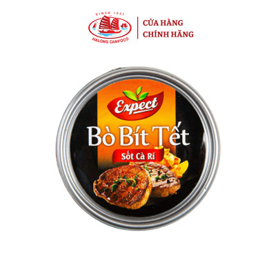 Bò Bít Tết Sốt Cà Ri Expect 150G - Đồ hộp Hạ Long (DATE: 11/2025)