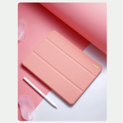 Bao Da Dux Ducis Domo Series Cho iPad 7/8/9 10.2 Có Khe Cắm Bút, Tự Động Tắt Mở - HÀNG CHÍNH HÃNG