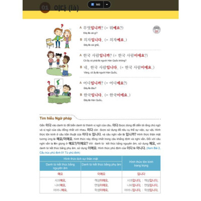 Sách - Ngữ Pháp Tiếng Hàn Thông Dụng - Sơ Cấp - Korean Grammar In Use Beginning - MCBooks