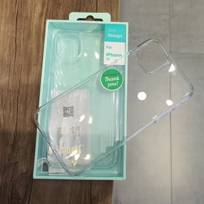 Ốp cứng chính hãng Memumi trong suốt dành cho iPhone 11 6.1