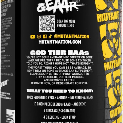 Geaar Mutant Amino acid Eaa (30 Lần Dùng) - Tăng Cơ Phục Hồi Và Phát Triển Cơ