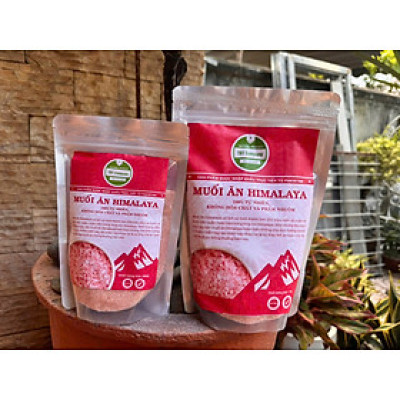 Muối Hồng Himalaya Nhập Khẩu Pakistan Loại Mịn (Túi 1kg)