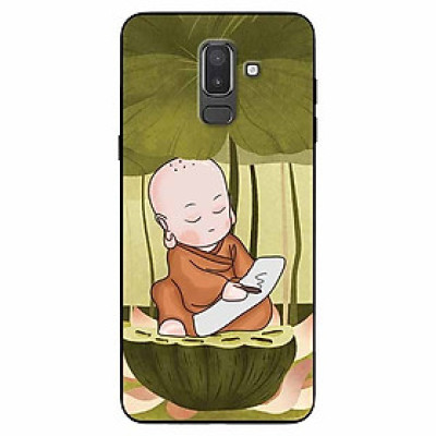 Ốp lưng dành cho Samsung J8 2018 mẫu Chú Tiểu Thư Pháp