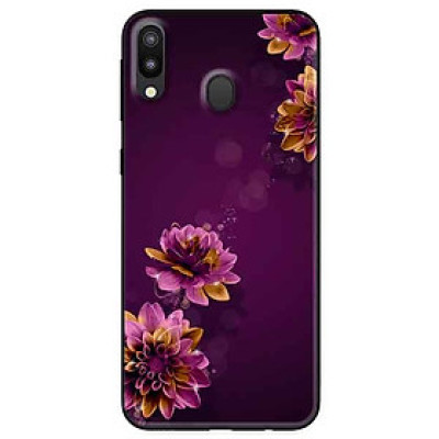 Ốp lưng in cho Samsung M20 Mẫu Cúc Tím