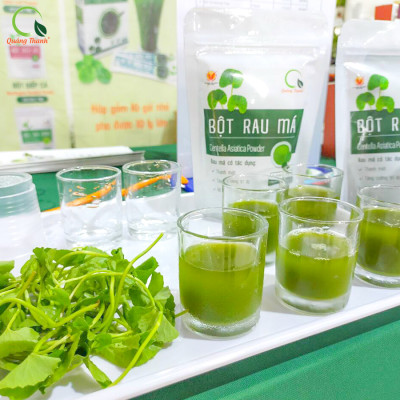 Bột Rau Má Uống Liền Sấy Lạnh Nguyên Chất Hộp Tiện Lợi