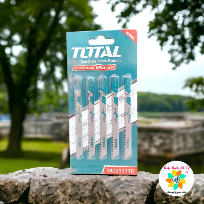 BỘ LƯỠI CƯA LỌNG GỖ 5 CHI TIẾT TOTAL TAC51111C