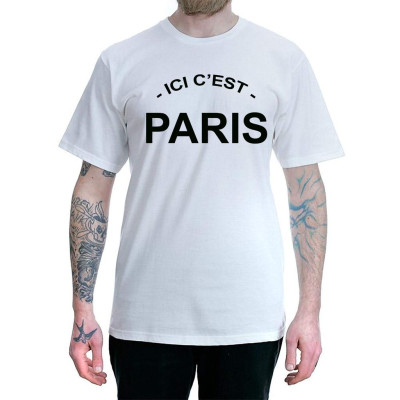 Áo Thun Nam In chữ ICI C