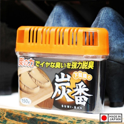 Hộp khử mùi tủ giày tủ quần áo than hoạt tính Kokubo 150g