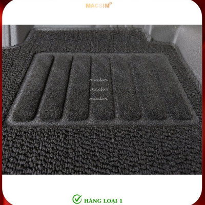 Thảm lót sàn ô tô 2 lớp cao cấp dành cho xe Toyota Cross 2020 - tới nay (sd) nhãn hiệu Macsim chất liệu TPE màu đen