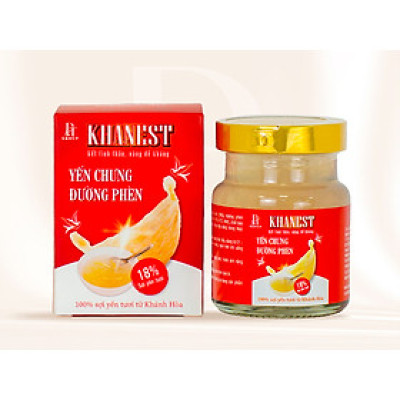 Yến Chưng Đường Phèn KHANEST - Hũ 70ml - Bồi Bổ Sức Khỏe