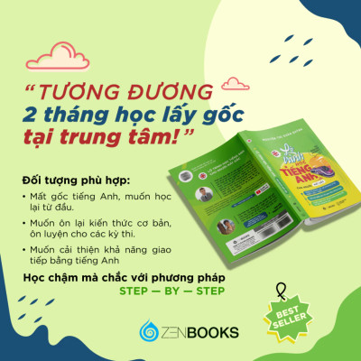 Sách - Lộ Trình Học Tiếng Anh Cho Người Mất Gốc (The English Journey) - Nguyễn Thị Xuân Quỳnh - Zenbooks