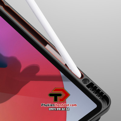 Bao da chống sốc cho iPad Pro 11 2020 chính hãng Dux Ducis Domo có ngăn để bút - Hàng chính hãng