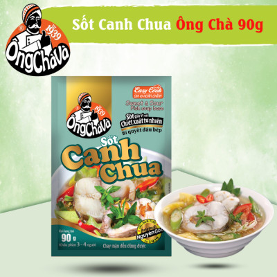 Lốc 15 Gói Sốt Canh Chua Ông Chà Và 90g (Sweet & Sour Fish Soup Base)