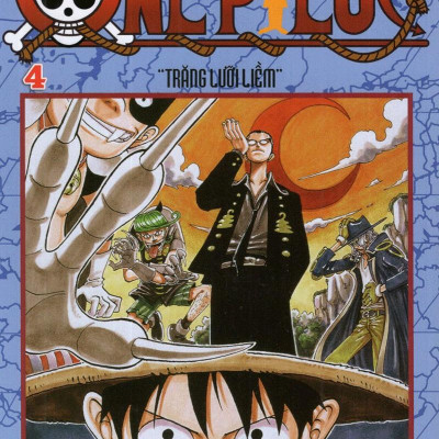 Sách - One Piece - Tập 4 - Trăng Lưỡi Liềm (Tái Bản 2025)