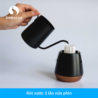 Cà phê VN Collection - SHIN Cà Phê - Phin giấy - Hộp 5 gói