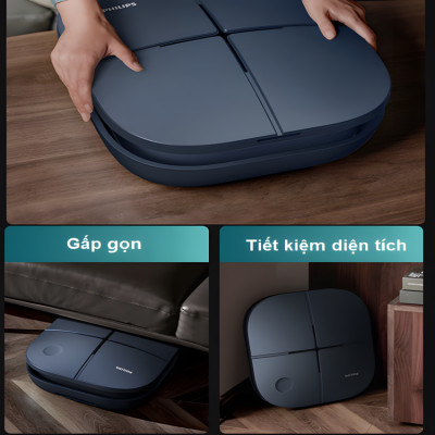 Bồn ngâm chân, kiêm máy massage chân tự động Thương hiệu Hà Lan cao cấp Philips - PPM5103F (HÀNG CHÍNH HÃNG)