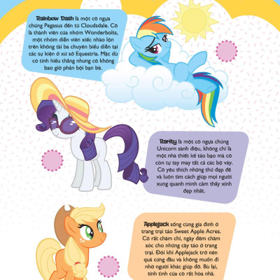 Sách - My Little Pony - Bộ Sưu Tập Đề Can Lấp Lánh - Phiêu Lưu Trong Thế Giới Diệu Kì