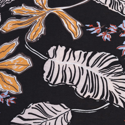 De Leah - Đầm Midi Hoa Cuốn Bèo