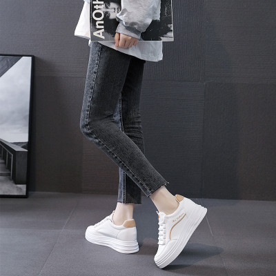 Giày thể thao nữ chất liệu da mềm mại, phong cách cá tính năng dộng – GNU2043A