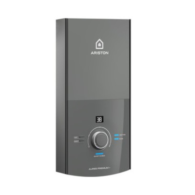 Máy nước nóng Ariston AURES Premium+ 4.5 Không Bơm [Hàng Chính Hãng]
