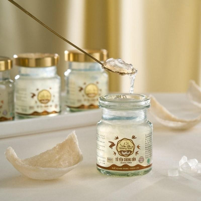 Hộp Quà Tổ Yến Chưng Mix Vị ( 4 hũ kiêng/ 4 hũ phèn x 70ml)