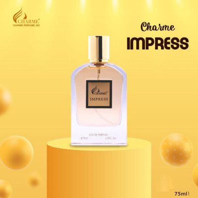 Nước hoa nam thơm lâu, Charme Impress, hương thơm quyến rũ, lôi cuốn, khơi gợi sự nam tính, lịch lãm, 75ml