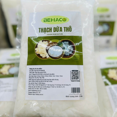 Thạch dừa thô BEHACO 10 ly, túi 1kg