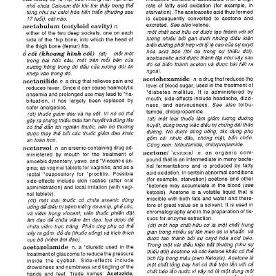 Từ Điển Y Học Anh - Việt