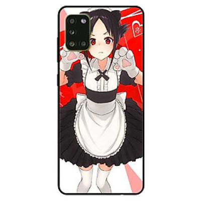 Ốp lưng dành cho Samsung A31 mẫu Cô Gái Mèo