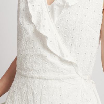 Maxi Cotton Trắng Cao Cấp Luna Llena