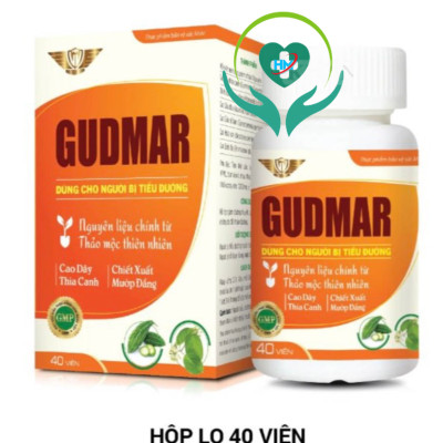 Viên uống ổn định đường huyết Gudmar Vinh Thịnh Vượng VV, hộp 40v, dùng cho người bị tiểu đường
