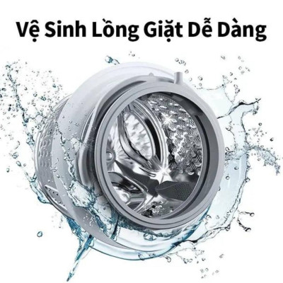 Máy giặt Hisense Inverter cửa ngang WFQA1043BT 10.5kg diệt khuẩn 99%, tiết kiệm điện, bảo hành 3 năm - HÀNG CHÍNH HÃNG