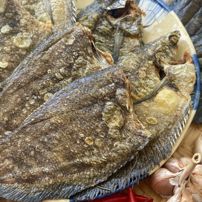 Cá khô bổi 14 con/kg (vị lạt, khô 3 nắng)