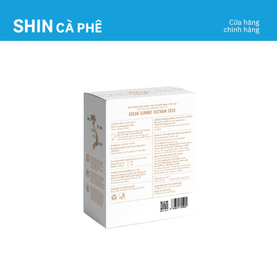 Cà phê VN Collection - SHIN Cà Phê - Phin giấy - Hộp 5 gói