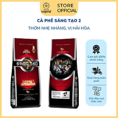 Cà Phê Trung Nguyên Legend Sáng Tạo 2 – Gói 340g – Cân Bằng Robusta & Arabica, Vị Êm Nhẹ