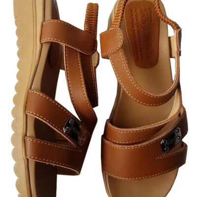 Giày sandal nữ da bò thật BIGGBEN cao cấp SDN81