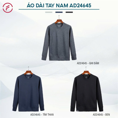Áo Nỉ Sweater Fasvin AD24645.HN chất nỉ bông mềm mại co giãn thoải mái ấm áp.
