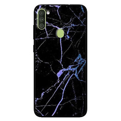 Ốp lưng dành cho Samsung A11 mẫu NỀN ĐÁ HOA 4