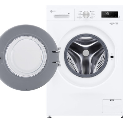 Máy giặt LG Inverter 9 kg FB1209S6W1 - Hàng Chính Hãng