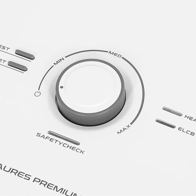 Máy nước nóng trực tiếp Ariston 4500W AURES PREMIUM 4.5P IVORY - Hàng Chính Hãng - Mới 100%