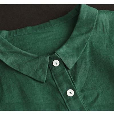 Đầm suông nữ cổ sơ mi thiết kế nút thắt bên eo kèm túi 2 bên tiện lợi, sang chảnh da215