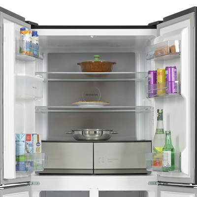 Tủ lạnh Hitachi Inverter 464 lít Multi Door HR4N7520DSWDXVN - Hàng chính hãng - Chỉ giao HCM