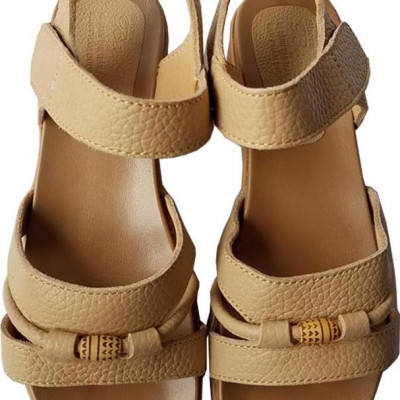 Giày Sandal Nữ BIGGBEN Da Bò Thật SDN44