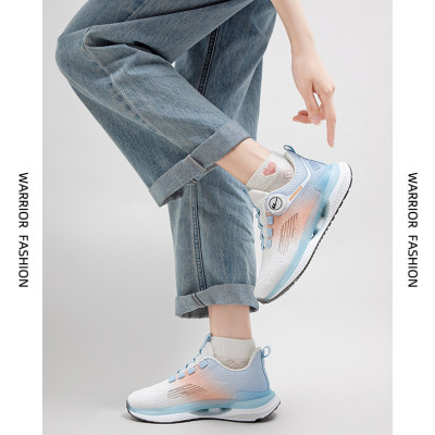 Giày thể thao nữ, giày chạy bộ đế êm nhẹ, thoáng khí đế cao su đúc, chống trơn trượt hạn chế mòn  – GNU2088